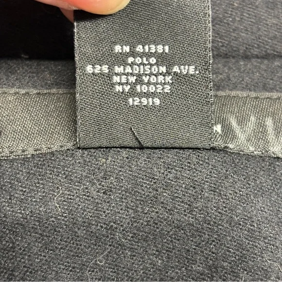 Rugby Ralph Lauren Tuxedo Jacket Coat 2 Black Wool Tailcoat Formal Suiting - Picture 4 of 8